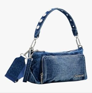 Desigual Priori Urus Denim Crossbody / Shoulder Bag